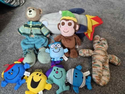 Photo of free Soft toys & rocket cushion (Southbourne) #1