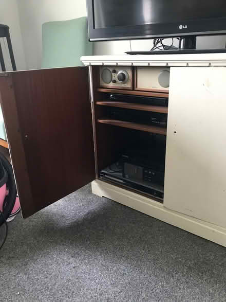 Photo of free TV / Home Entertainment Cabinet Restoration Project (Higher Walton PR5) #2