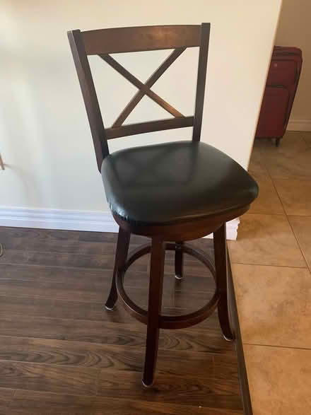 Photo of free Dark Brown Swivel Bar Stool (Bayers Lake & Lacewood Dr.) #1