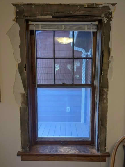 Photo of free Large, Antique, Double Hung Window (Ann Arbor, Central Campus) #1