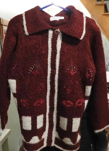 Photo of free Deep Red Sweater (Mavis and Rathburn) #1