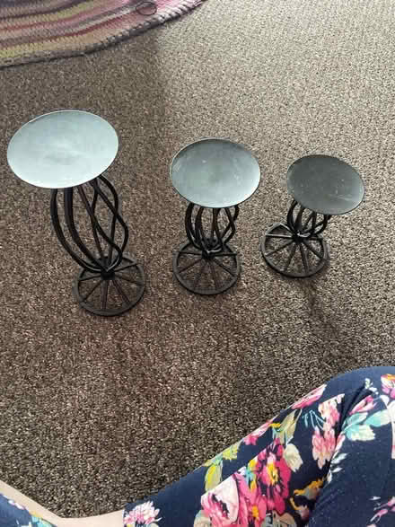 Photo of free Candle holders set of 3 (Moss DN6) #2