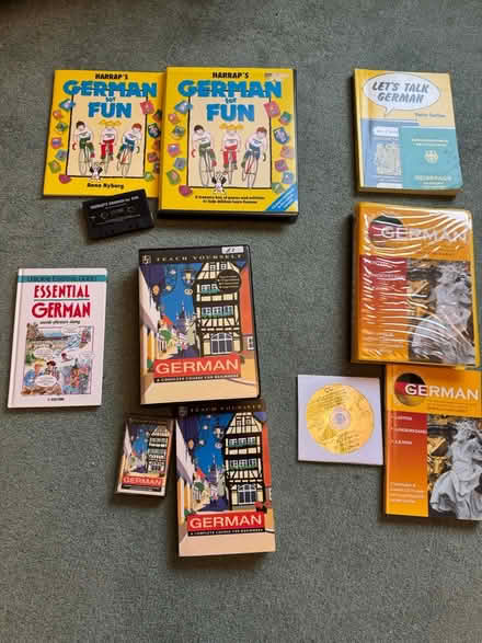 Photo of free Learn German books + CD/cassettes (OX5 (Kidlington)) #1