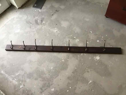 Photo of free Coat hooks on a wooden board (Garden City OX5) #1