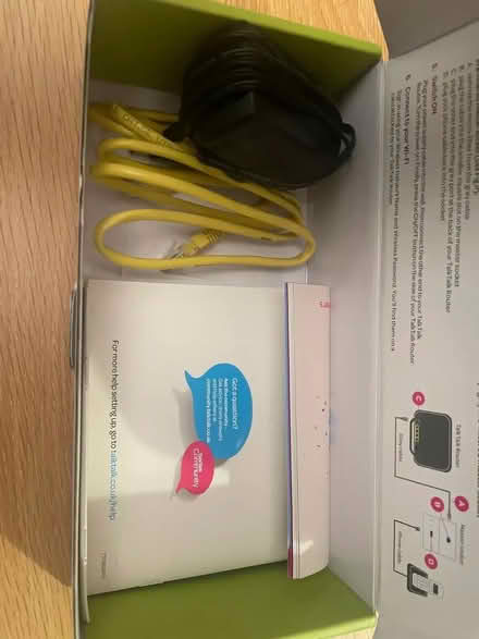 Photo of free TALK TALK HG633 Huawei HOME WIRELESS ROUTER Wifi Broadband (Ealing W13) #3