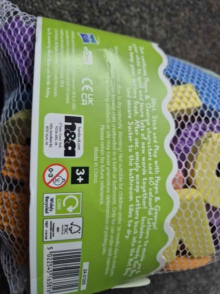 Photo of free Peppa Pig bath toy (Southbourne) #3