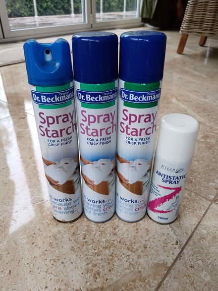 Photo of free Spray starch, antistatic (Wistaston CW2) #1