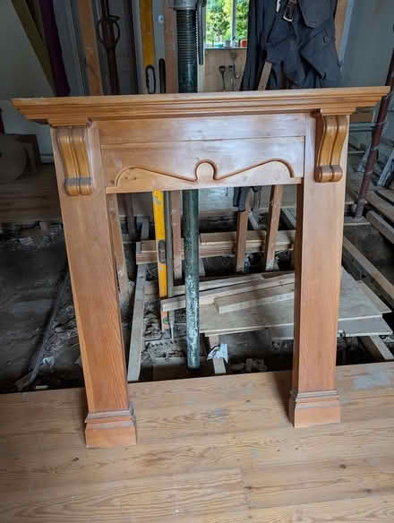 Photo of free Solid pine mantelpiece (Seven Sisters N15) #1
