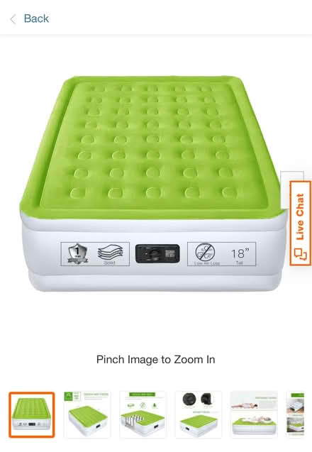 Photo of free Air mattress (Seattle downtown) #1