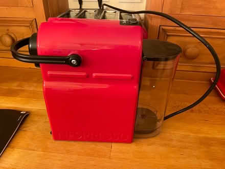 Photo of free Nespresso coffee machine , red (OL5 Mossley) #3