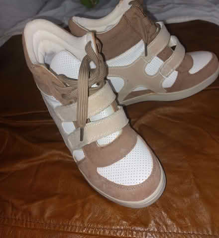 Photo of free size 5 heeled trainers (Monkmoor SY2) #1