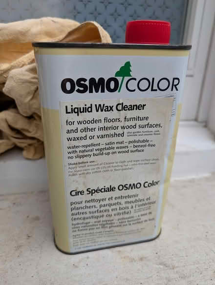 Photo of free Osmo liquid wax cleaner (Seven Sisters N15) #1