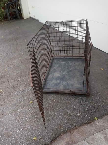 Photo of free Wire pet crate - folding (Manor Park - Rockcliffe Park) #2