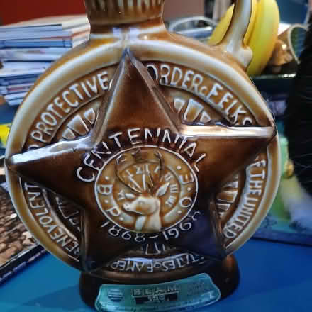 Photo of free Jim Beam ceramic decanter (empty) (Bradford on Avon) #1