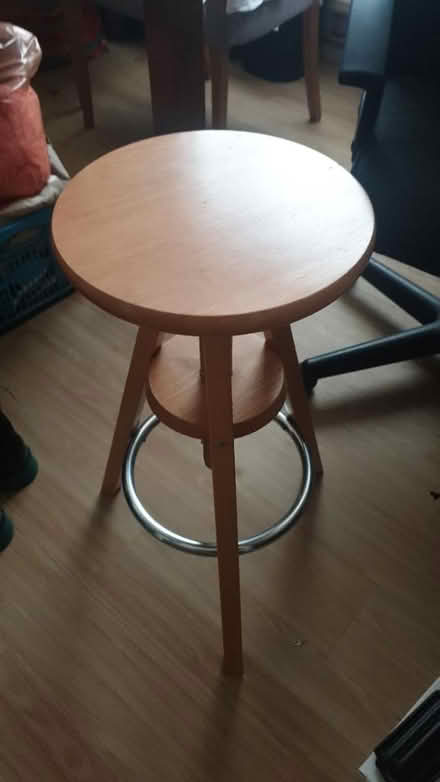 Photo of free Wooden Stool (Romford RM3) #1