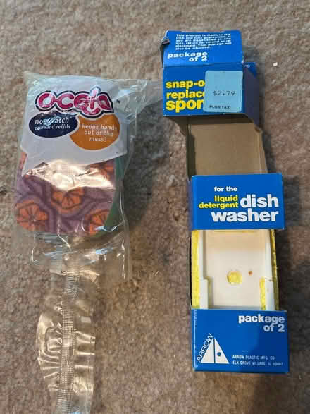 Photo of free Dish washing sponge attachments (southwest Sunnyvale) #1