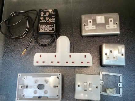 Photo of free Electrical bits - sockets, switches, TV aerial splitter (Bilton CV22) #1