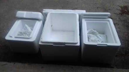 Photo of free styrofoam coolers (Waterloo, near Westmount/Union) #1