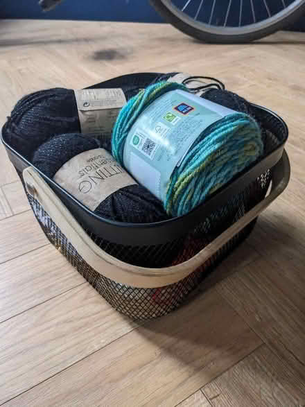 Photo of free Basket of assorted yarn (Port Sunlight CH62) #1