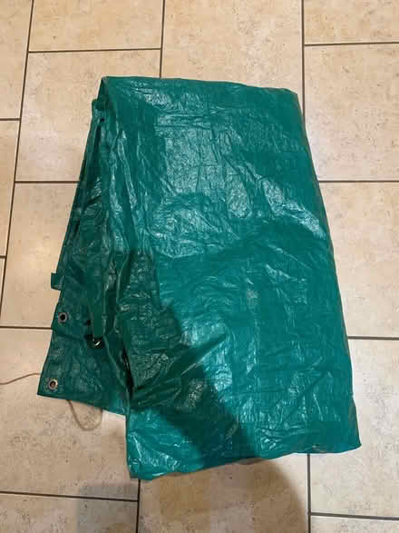 Photo of free Large green tarpaulin (highcliffe BH23) #1