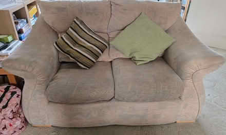 Photo of free Sofas, a two seater and a three seater (Moor Side M41) #1
