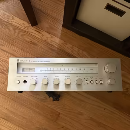 Photo of free sherwood am/fm stereo receiver (Long hill, NJ) #1