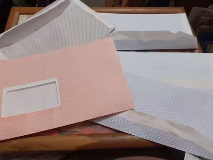 Photo of free Recycled envelops (Moreton CH46) #1