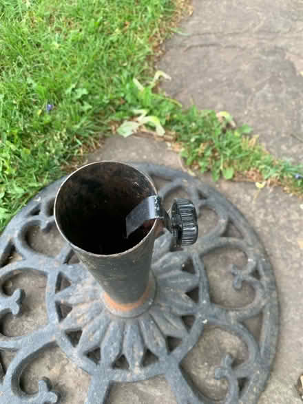 Photo of free Umbrella base stand (Llechfaen, near Brecon) #2