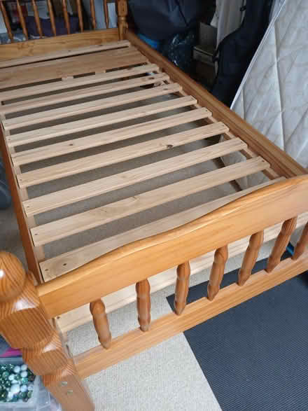 Photo of free Single Bed Frame (Woodseats S8) #2