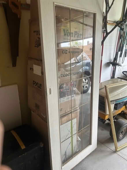 Photo of free Large framed glass door (Gloucester Glen) #1