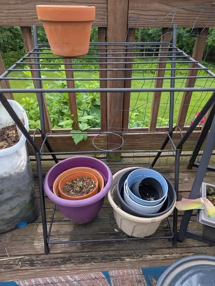 Photo of free Pots, plant stand (Kingstown) #2