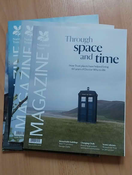 Photo of free National Trust magazines (Telford Road Area SL1) #1