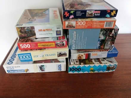 Photo of free Bundle of jigsaws (Cam GL11) #1
