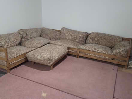 Photo of free Low sectional couch (Wellington village) #1