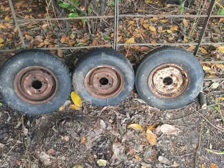 Photo of free 10 inch wheels x 3 (West Farleigh ME15) #1