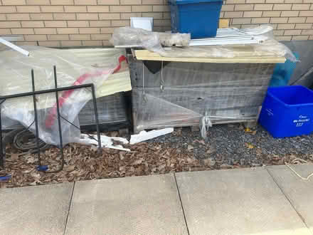 Photo of free Large plastic wrapped crates (Gloucester Glen) #1