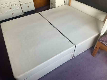Photo of free King size two drawer divan bed base. (Hala LA1) #2