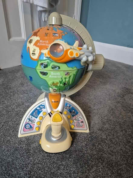 Photo of free V Tech interactive toy globe (Southbourne) #2