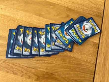 Photo of free pile of Pokémon style cards (CR3 Caterham on the hill) #1