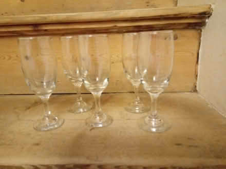Photo of free 5 x Small Wine Glasses (100ml capacity) (Kendal LA9) #1
