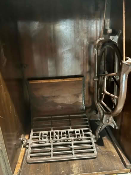 Photo of free Antique Treadle Sewing machine (Dutch Ridge/Littleton) #3