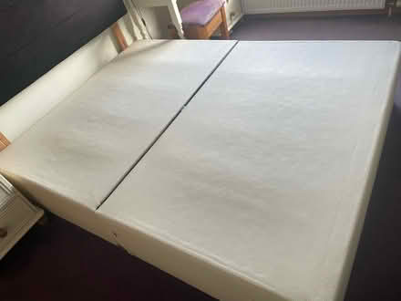 Photo of free King size two drawer divan bed base. (Hala LA1) #1