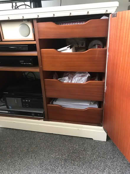 Photo of free TV / Home Entertainment Cabinet Restoration Project (Higher Walton PR5) #3