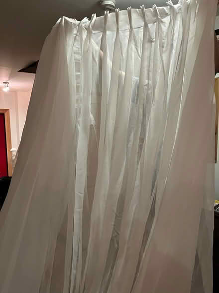Photo of free Sheer curtains (Ottawa west) #1