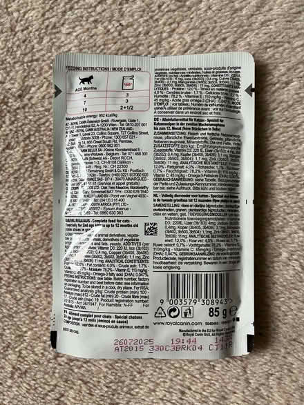 Photo of free Royal Canin Kitten Food (Swallowfield RG7) #2