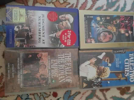 Photo of free VHS films (AB10) #1
