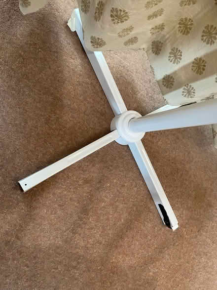 Photo of free White fan (leg pieces missing/loose) (North Bretton) #3