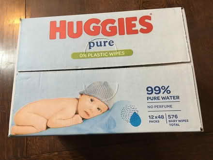 Photo of free Unopened Box Huggies Baby Wipes (Ranelagh) #1