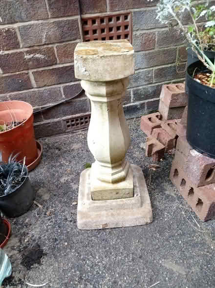 Photo of free Stone bird bath support (no bath!) (Dore S17) #1