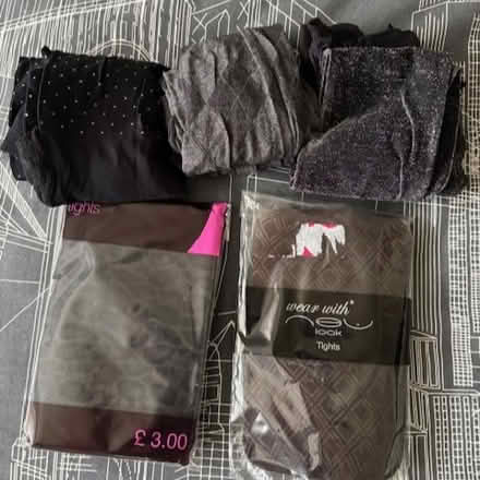 Photo of free 5 Pairs of Wacky Black Tights (Macclesfield SK10) #1